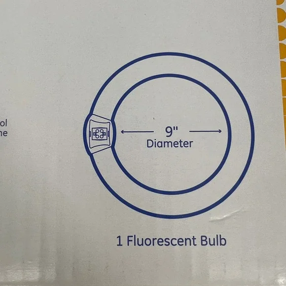 GE 9 Inch Kitchen‎ & Bath Warm White FC9 T9 Circline Fluorescent Light Bulb 30W - Picture 9 of 9